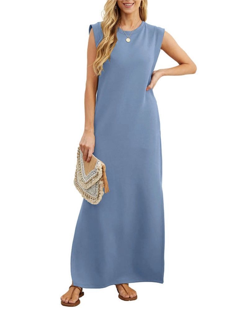 ARIE -  Moroccan Sleeveless Maxi Dress