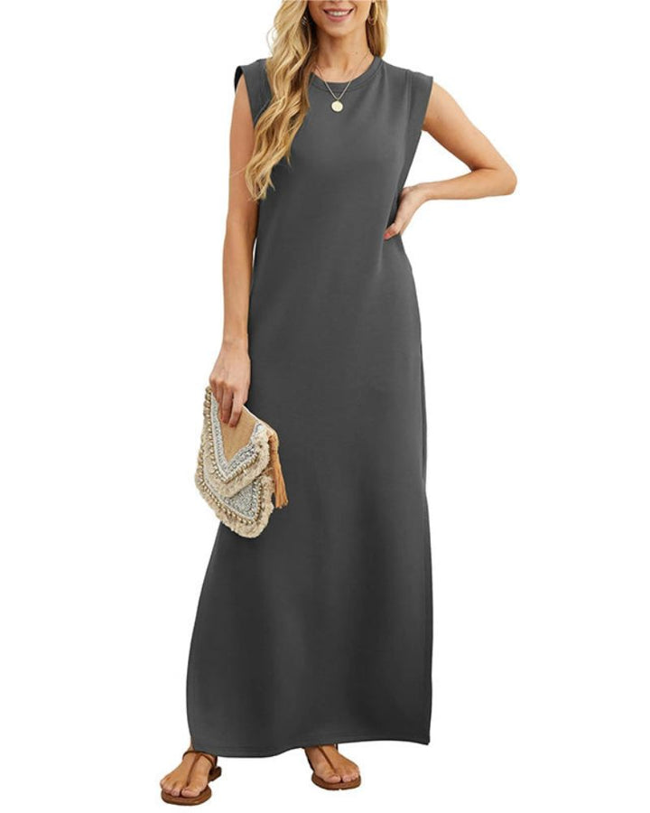 ARIE -  Moroccan Sleeveless Maxi Dress