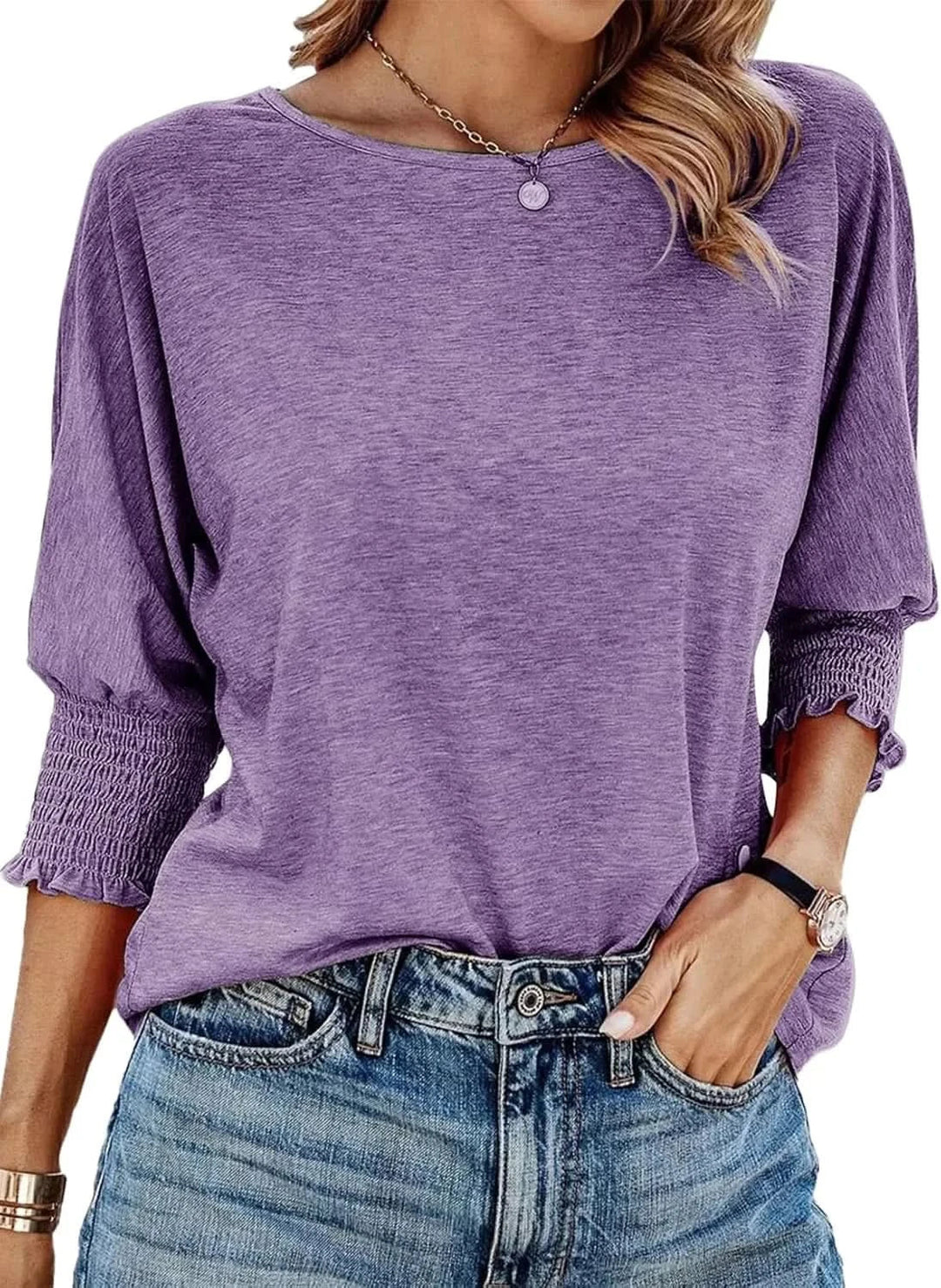 NELLIE - 3/4 SLEEVE TOP