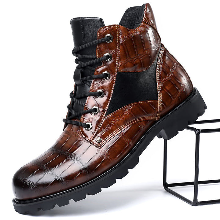 Jacopo Bellini Croc Leather Boots