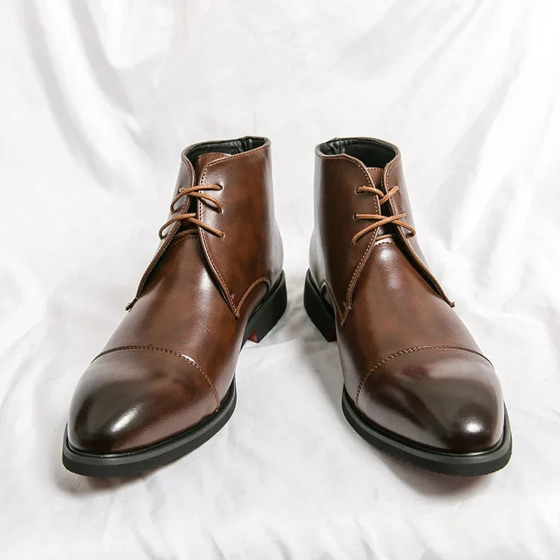 Thomas Hudson Leather Chukka Boots