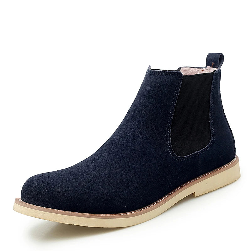 Augustus Bramley Leather Chelsea Boots