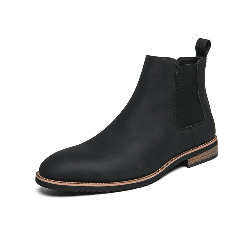 Vittorio Avanzi Leather Chelsea Boots