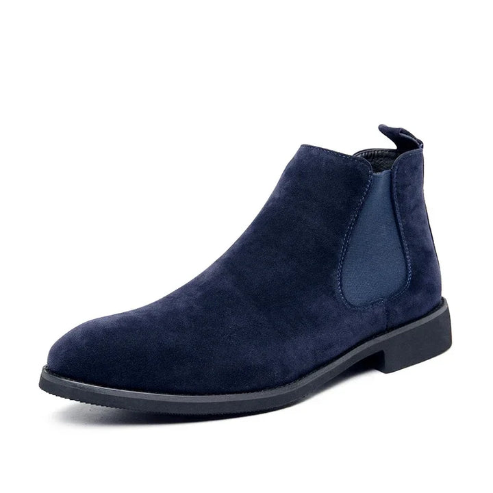 Luc Renard Suede Chelsea Boots