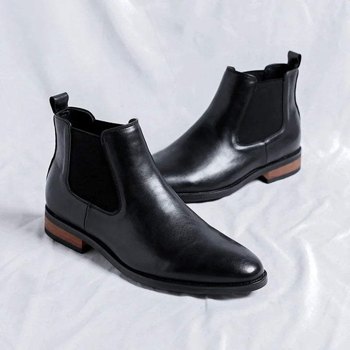 Antonio Alciati Leather Chelsea Boots