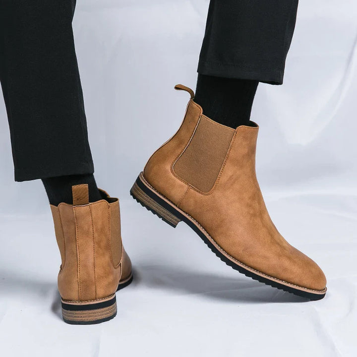 Vittorio Avanzi Leather Chelsea Boots