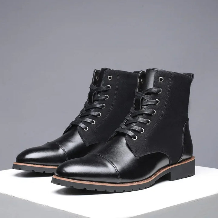 Rockport Crown Leather Lace-up Boots