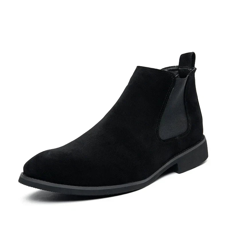 Luc Renard Suede Chelsea Boots