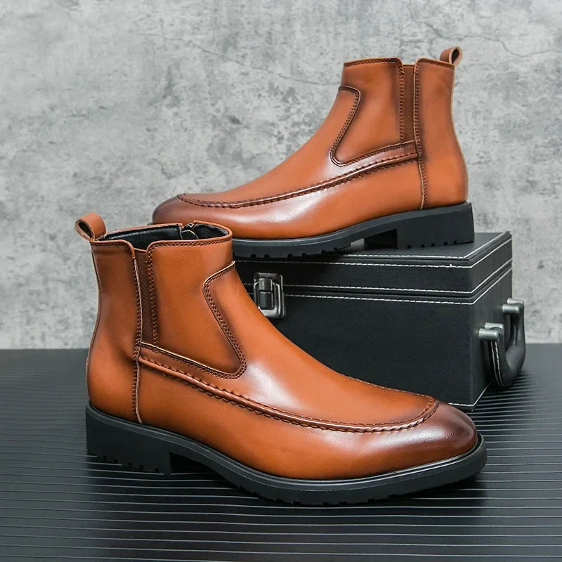 Giovanni Boccati Genuine Leather Boots