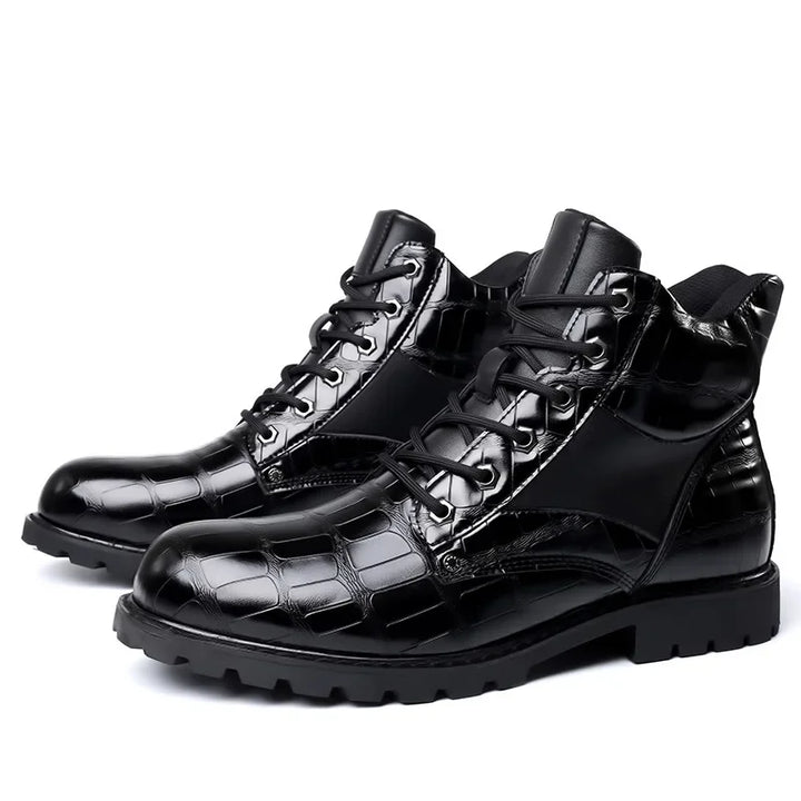 Jacopo Bellini Croc Leather Boots