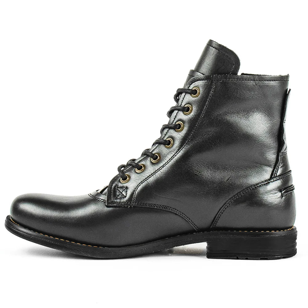 William Hogarth Leather Lace-up Boots