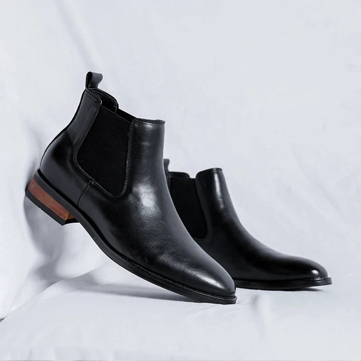 Antonio Alciati Leather Chelsea Boots