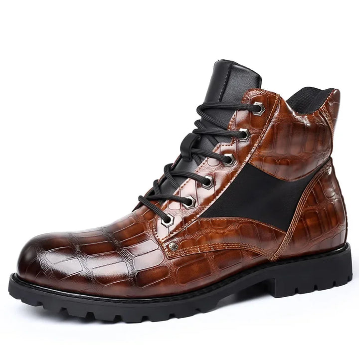 Jacopo Bellini Croc Leather Boots