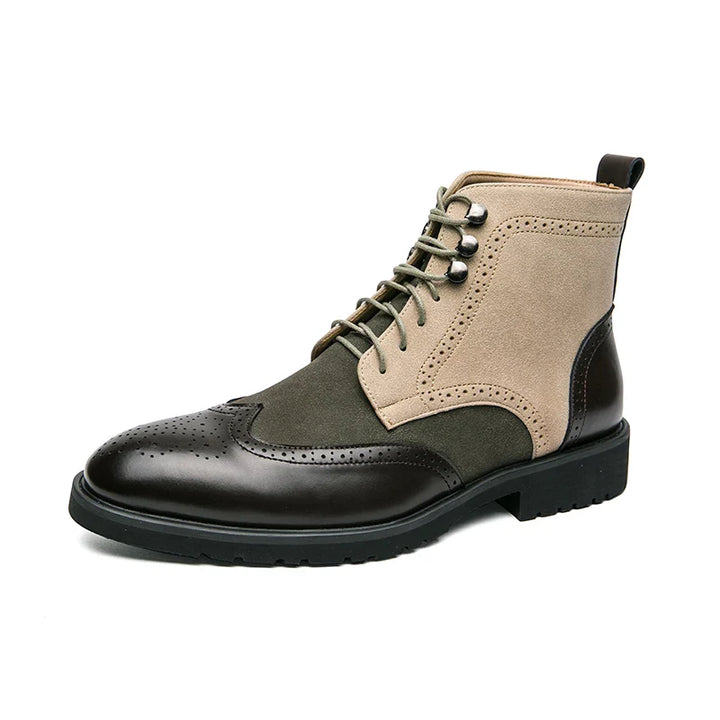 Ramon Adams Leather Lace-up Boots