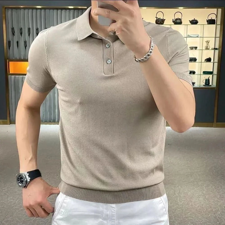 Peter™ | Men’s Casual Short Sleeve Polo Shirt