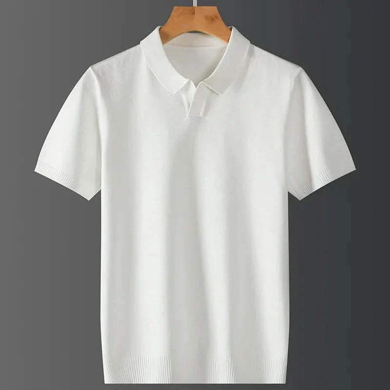 Liam™ | Men’s Luxury Stretch Polo Shirt