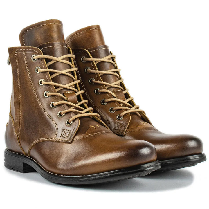 William Hogarth Leather Lace-up Boots