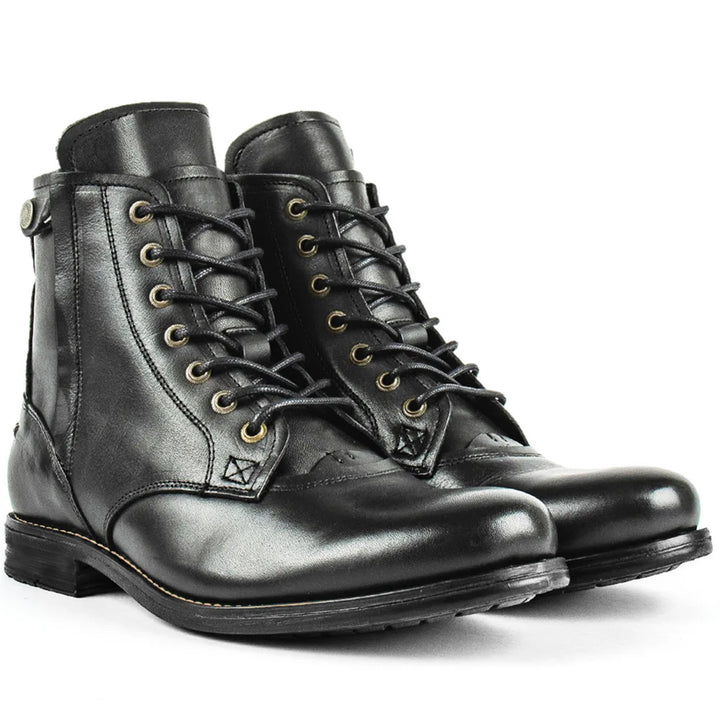 William Hogarth Leather Lace-up Boots