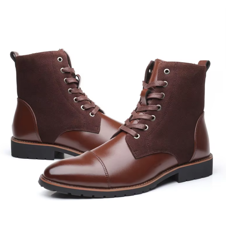 Rockport Crown Leather Lace-up Boots