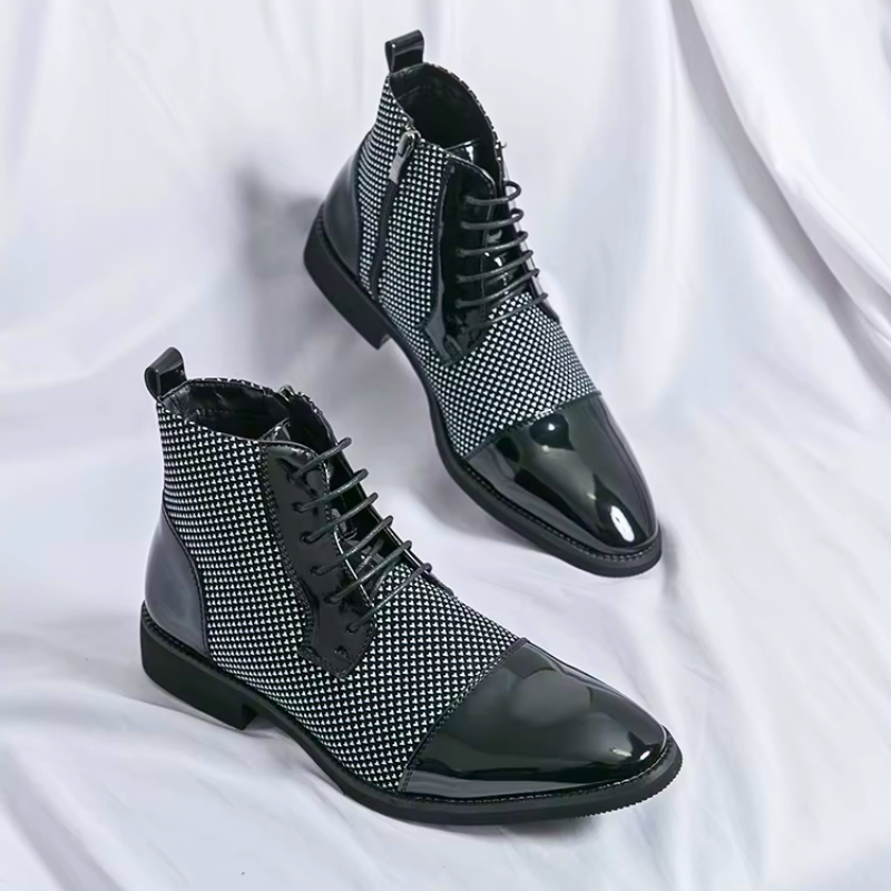 Gustave Martel High-top Lace-up Boots