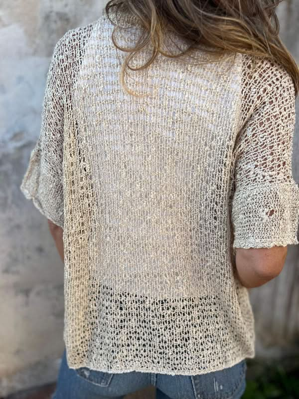 LILY - ELEGANT TEXTURED TOP