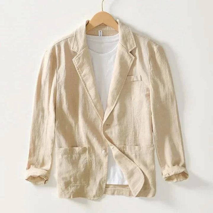 Laurent™ | Linen Blazer