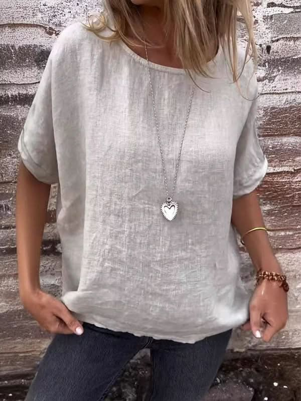 SYNTHIA - MINIMALIST RELAXED TOP