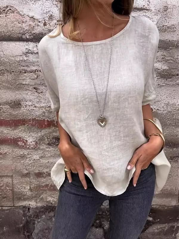 SYNTHIA - MINIMALIST RELAXED TOP